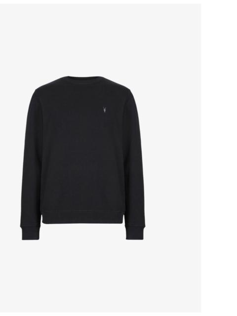 ALLSAINTS Raven Logo-Embroidered Regular-Fit Cotton Sweatshirt