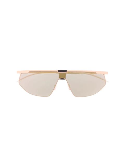 x Bernhard Willhelm Paris oversized tinted sunglasses