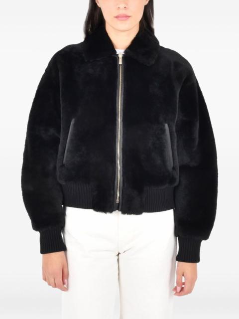 Max Mara zip-up bomber jacket