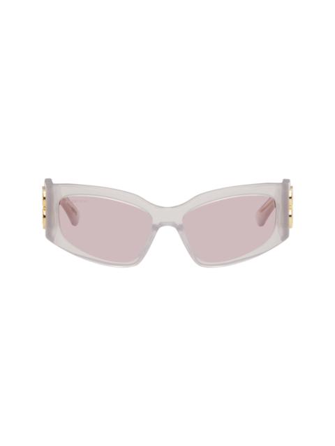 BALENCIAGA Pink Bossy Cat Sunglasses