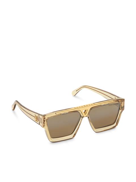 Louis Vuitton 1.1 Evidence Metal Square Sunglasses Gold Metal. Size U