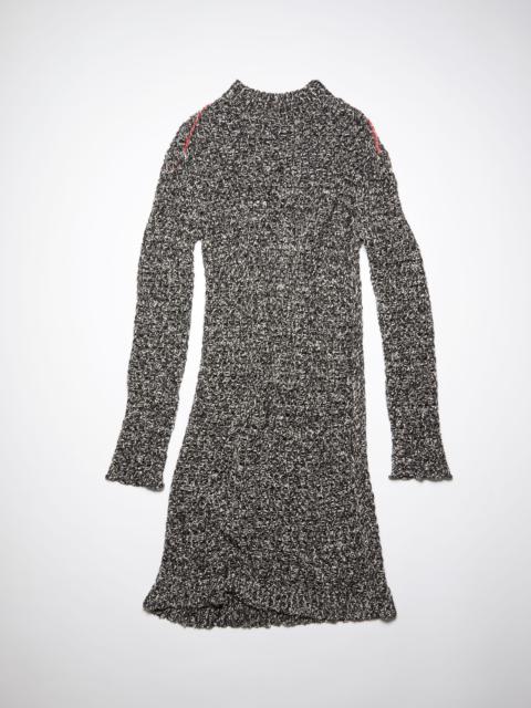 Acne Studios Open-knit dress - Black/white