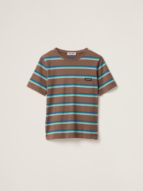 Miu Miu Jersey T-shirt