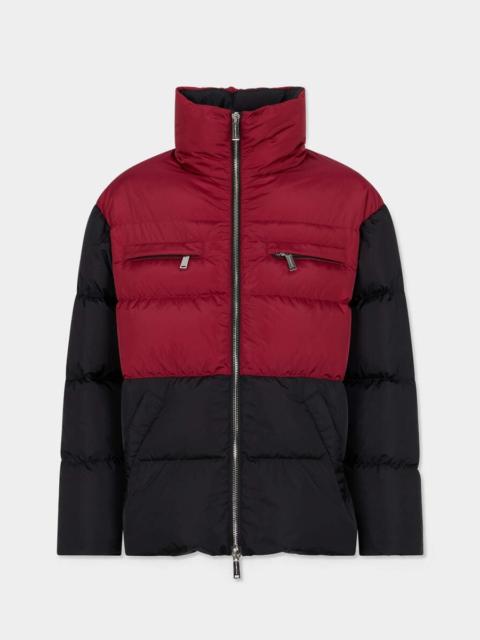 DSQUARED2 COLORBLOCK OVERSIZED DOWN JACKET