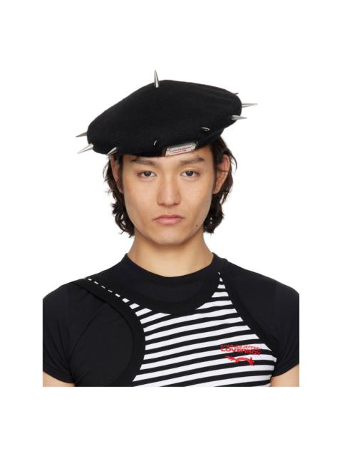 CHARLES JEFFREY LOVERBOY Black Spikey Beret