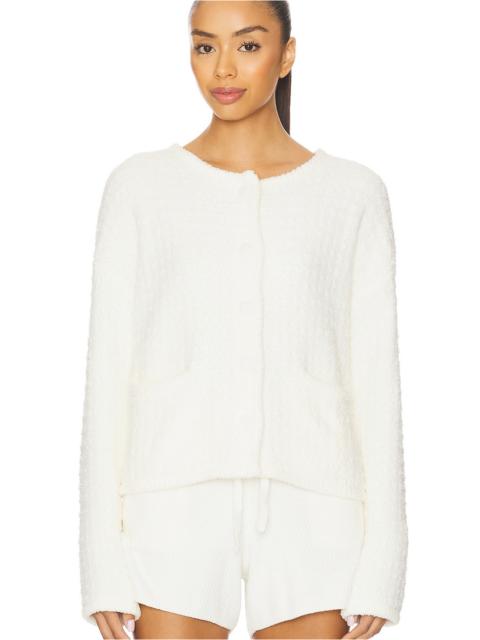 Barefoot Dreams CozyChic Textured Button Front Cardigan