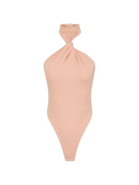ELISABETTA FRANCHI halterneck bodysuit