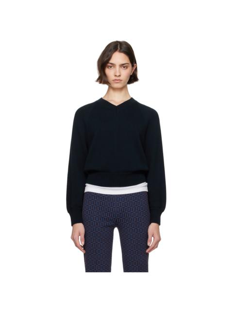 HIGH SPORT Navy Veronica Sweater