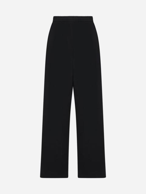 Loose-fit cotton trousers