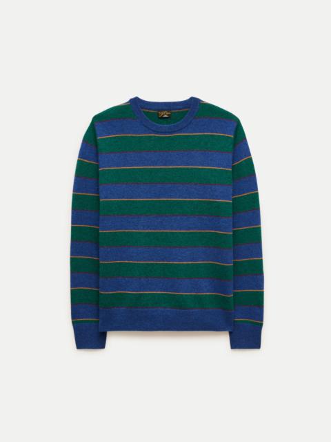 J.CREW Cashmere crewneck sweater in stripe