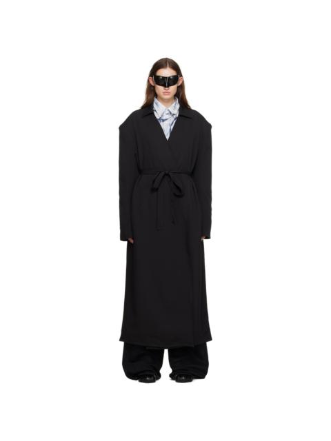 ABRA Black Open Coat