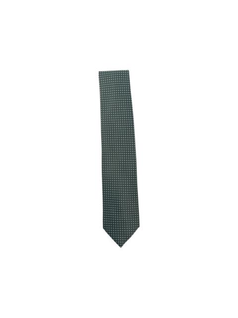Brioni patterned tie