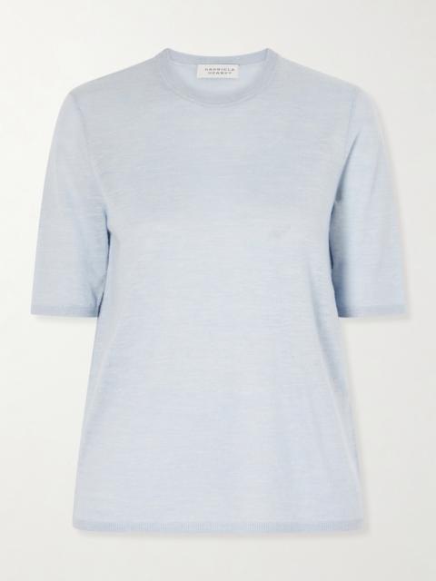 GABRIELA HEARST Chryse Cashmere, Silk And Hemp-blend Sweater