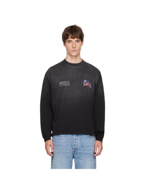 REPRESENT Black Eagle Long Sleeve T-shirt