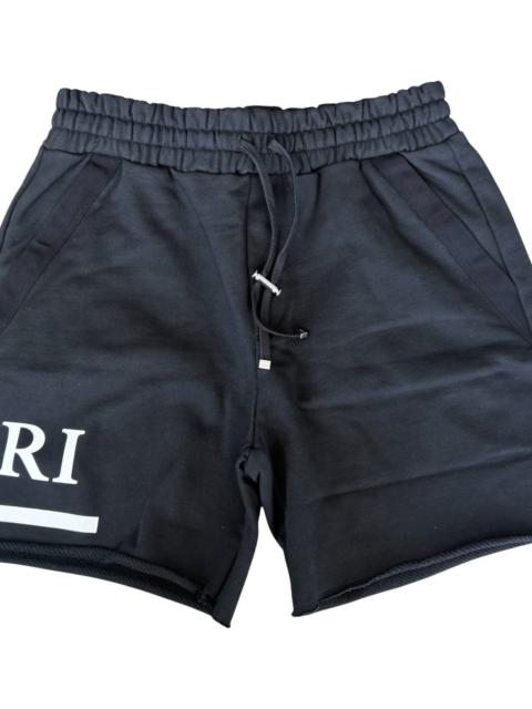 AMIRI MA Bar Logo Shorts "Black / White" SS22MJL027 001 BLAC