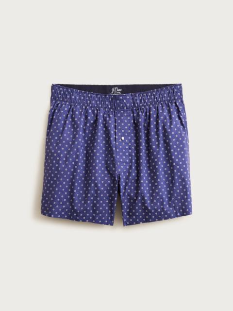 J.CREW Printed boxers in cotton