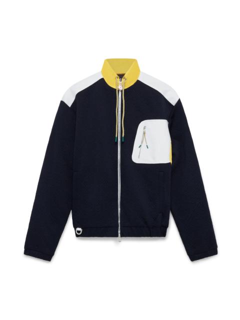 CASABLANCA Nylon Monogram Jacquard Jacket