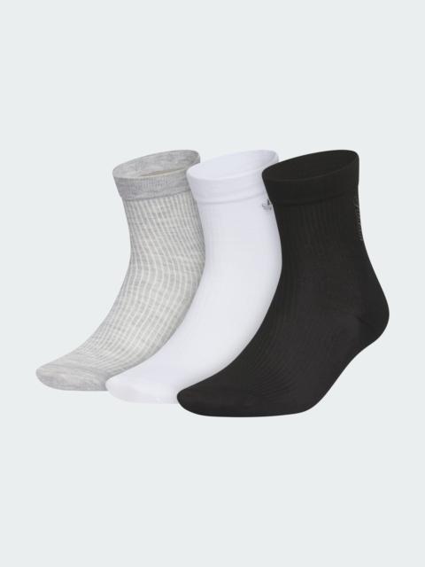 adidas Unisex Originals Signature 3-Pack High Quarter