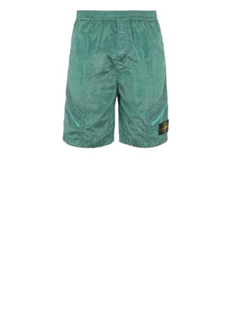 Stone Island L1719 NYLON METAL IN ECONYL® REGENERATED NYLON LIGHT GREEN