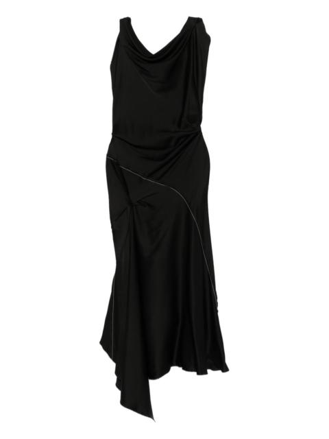Victoria Beckham cowl-neck asymmetric dress