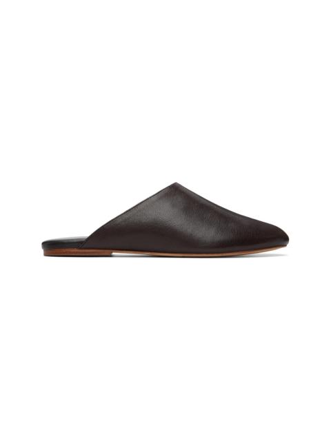 A.P.C. Brown 'Les Mules' Slip-on Loafers