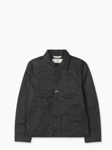 Rogue Territory ROGUE TERRITORY SUPPLY JACKET WAXED CANVAS RIDGELINE BLACK