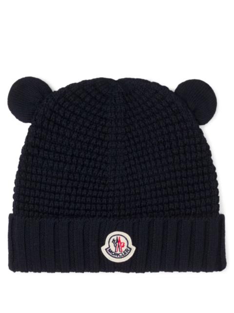 Moncler Hat Wool 100% Extrafine