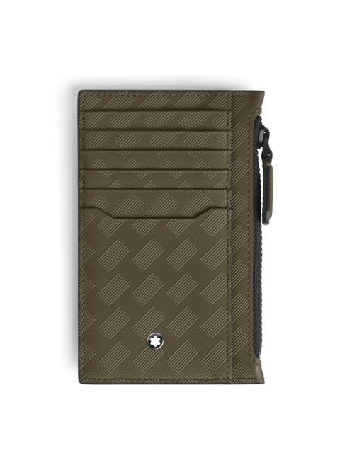 Montblanc CARD HOLDER 8CC WITH ZIP IN EXTREME LEATHER