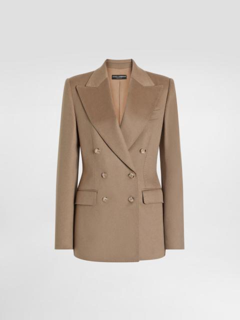 Dolce & Gabbana Double-breasted jacket in cashmere drap