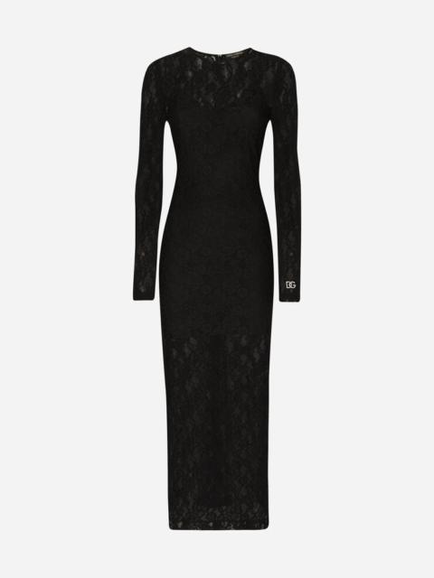 Dolce & Gabbana Long lace dress