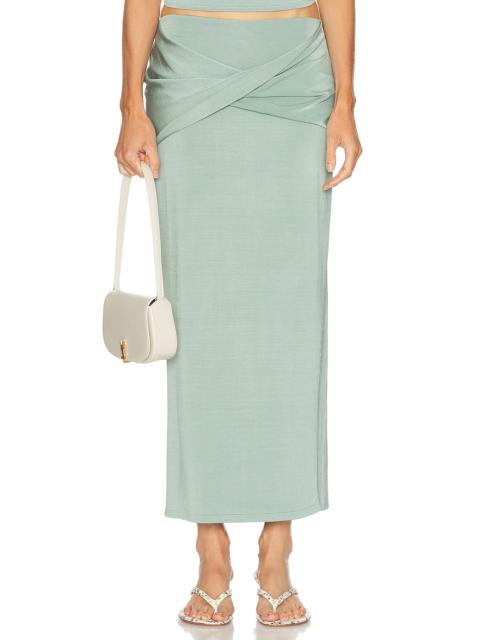 SIMKHAI Vienna Midi Skirt