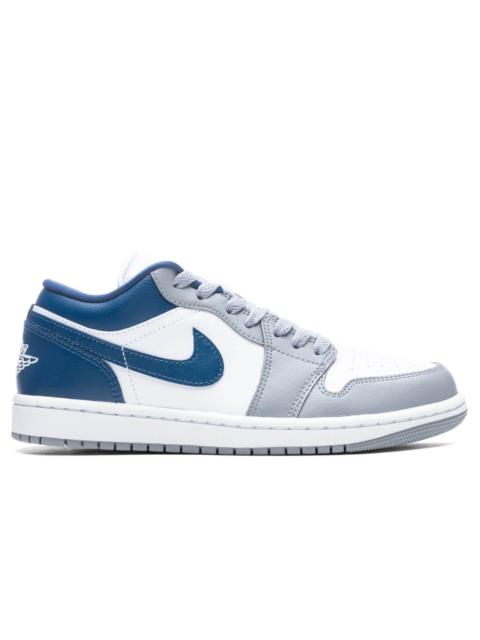 Jordan AIR JORDAN 1 LOW WOMEN'S - STEALTH/FRENCH BLUE/WHITE