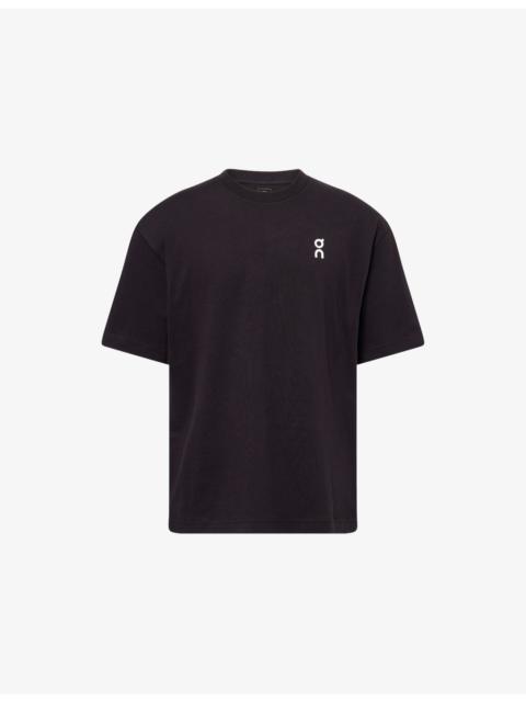 On Perform All Day Logo-Print Cotton T-Shirt