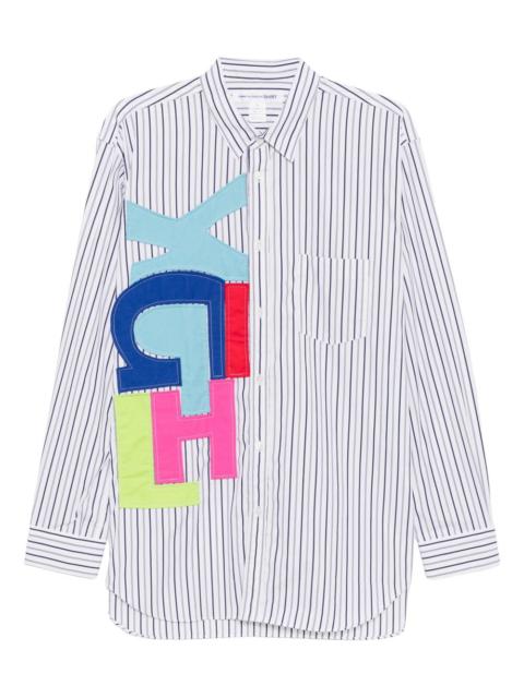 Comme des Garçons SHIRT striped shirt