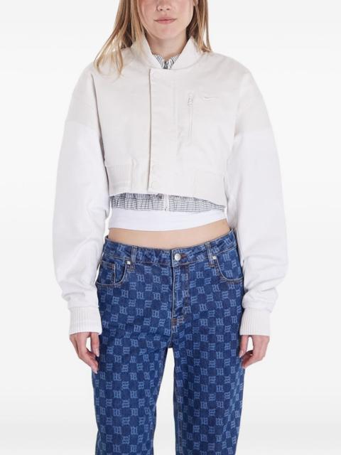 Nike cropped bomber jacket