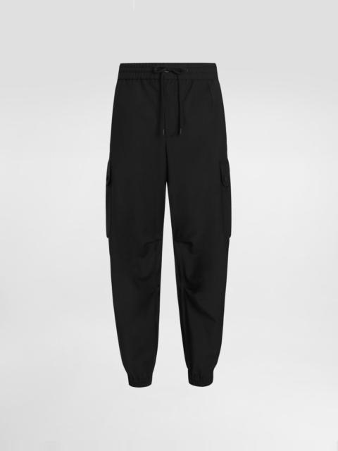 Dolce & Gabbana Wool blend jogging trousers
