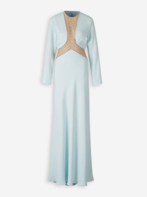 COSTARELLOS SPARKLY MAXI DRESS