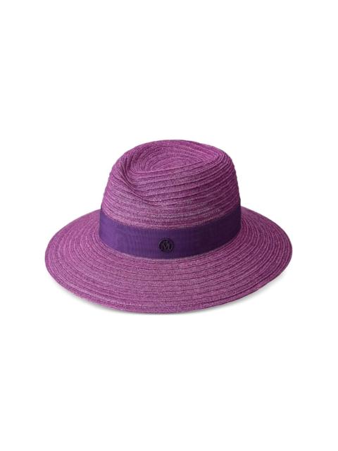 MAISON MICHEL Virginie straw Fedora hat
