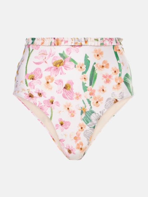 Nopal Jardinera high-rise bikini bottom