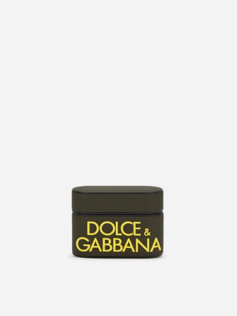 Dolce & Gabbana Rubber airpods pro case with micro-injection logo