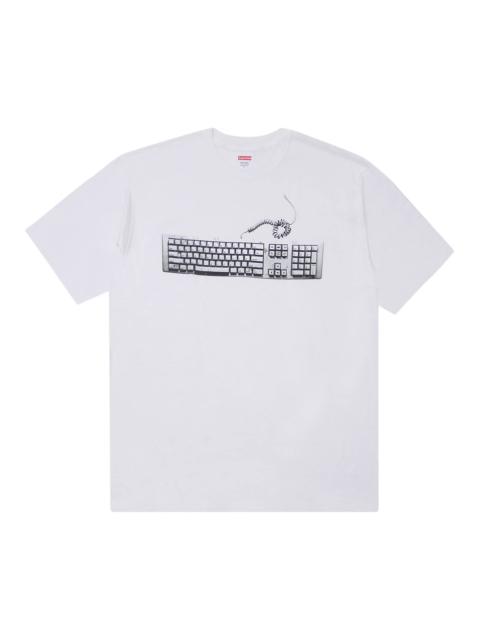 Supreme Keyboard Tee 'White'