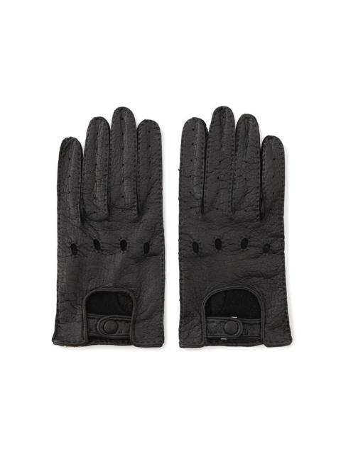 visvim VMC DRIVING GLOVES BLACK