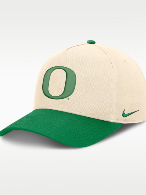 Nike Oregon Campus Prep Rise Men's Nike College A-Frame Adjustable Hat