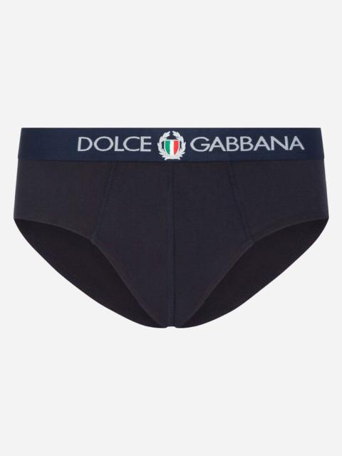 Dolce & Gabbana Mid briefs in stretch cotton