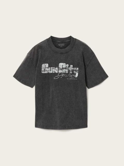 ALLSAINTS SUN CITY SHORT SLEEVE BOXY GRAPHIC T-SHIRT