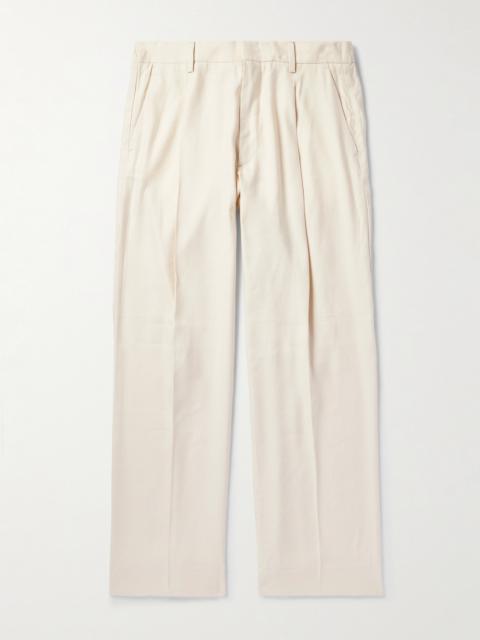 NN07 Kay 1808 Straight-Leg LENZING™ ECOVERO™ and Linen-Blend Trousers