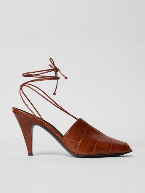 CELINE V FRONT SANDAL