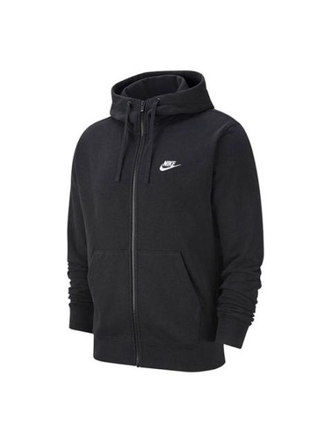 Nike Nike logo Casual Sports Stay Warm Hooded Jacket Black BV2648-010