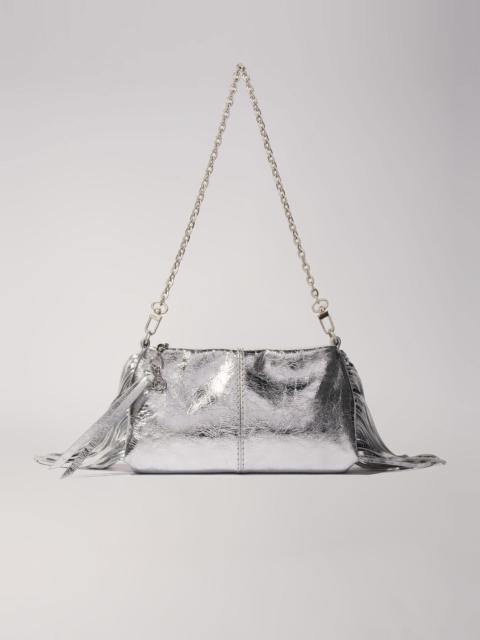 maje Miss M leather clutch bag