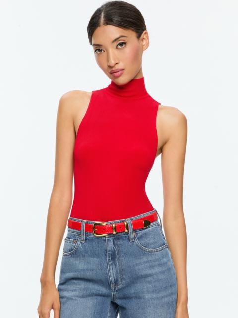 Alice + Olivia DARCEY TURTLENECK TANK